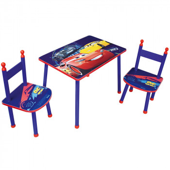 table-et-2-chaises-cars