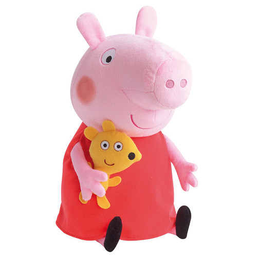 Peluche Peppa Pig 17cm Jemini : King Jouet, Mini peluches Jemini