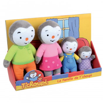 Jemini - 022693 - T'Choupi Peluche Avec Ourson +/- 30 Cm : : Jeux  et Jouets