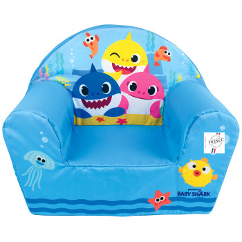 Jemini Girocollo Baby Shark Per Auto – Cuscino Poggiatesta In Peluche Morbido Per Bambini, 19 Cm, Blu