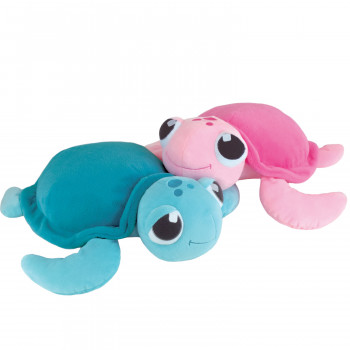 Peluche Ma Petite Carapace - Tortue Rose 16 Cm à Prix Carrefour